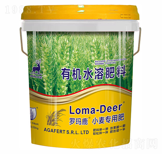 小麥專用有機(jī)水溶肥料-羅瑪鹿-海鯨