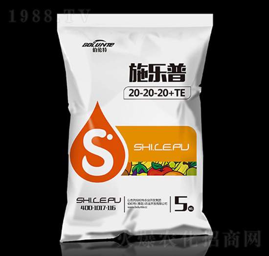 施樂(lè)普大量元素水溶肥20-20-20+TE-伯倫特