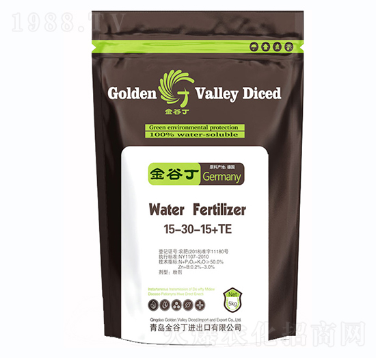 高磷營(yíng)養(yǎng)型大量元素水溶肥15-30-15+TE-金谷丁