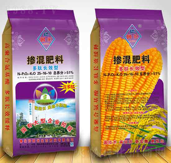 多肽長效型摻混肥料25-16-10-魯化好陽光