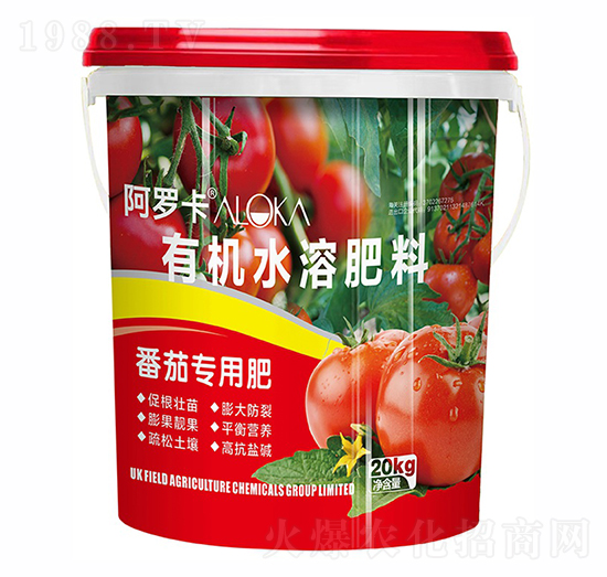 番茄專用有機水溶肥料-阿羅卡-浩潤農邦