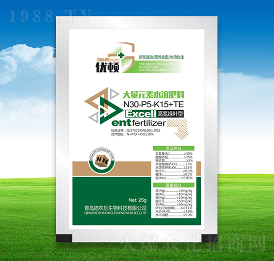 大量元素水溶肥30-5-15+TE-嘉佳福