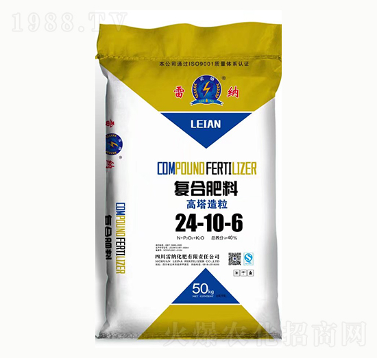 高塔造粒復(fù)合肥料24-10-6-雷納