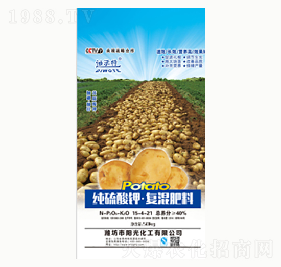 純硫酸鉀復(fù)混肥料15-4-21-陽(yáng)光化工