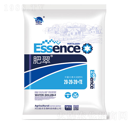 大量元素水溶肥20-20-20+TE-肥翠-航農(nóng)生物