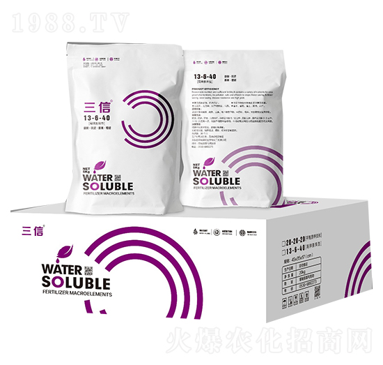 高鉀型大量元素水溶肥13-6-40-宏達(dá)生物