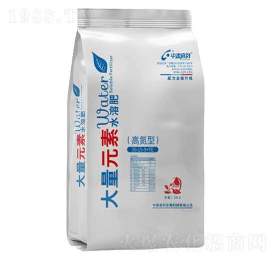 �ߵ��ʹ���Ԫ��ˮ�ܷ�30-15-5+TE-���ظ߿�