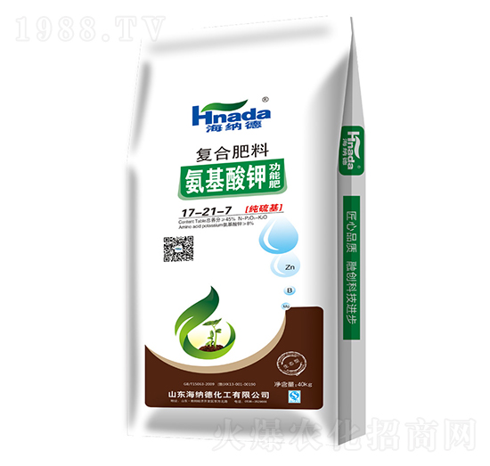 氨基酸鉀功能肥17-21-7-海納德