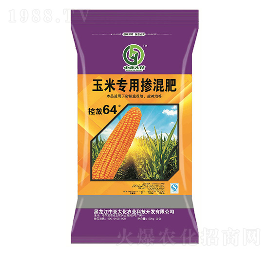 玉米專用摻混肥15-14-10-中亞大化