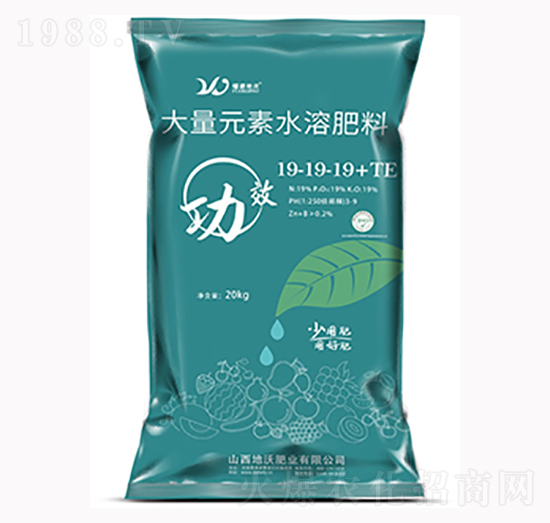 大量元素水溶肥料19-19-19+TE-地沃肥業(yè)