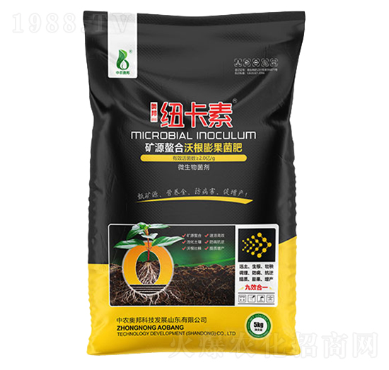 礦源螯合沃根膨果菌肥-紐卡素-中農奧邦