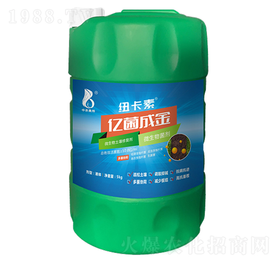 微生物土壤修復劑-億菌成金-中農奧邦