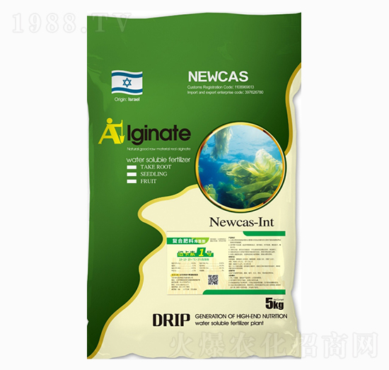 海藻酸復合肥料-紐卡素1號-中農(nóng)奧邦