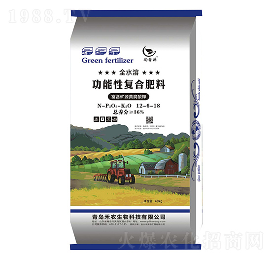 功能型復合肥料12-6-18-禾農生物