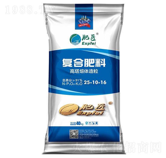 復合肥料25-10-16-肥匠-富來地