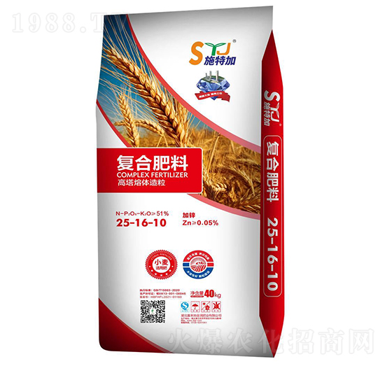 小麥適用復(fù)合肥料25-16-10-施特加-富來地