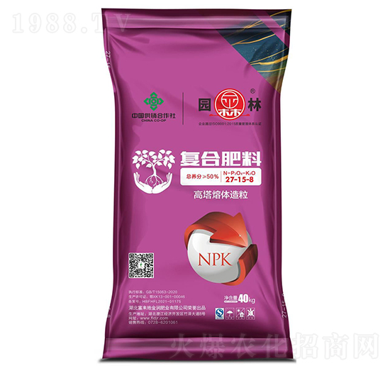 復(fù)合肥料27-15-8-園林-富來地