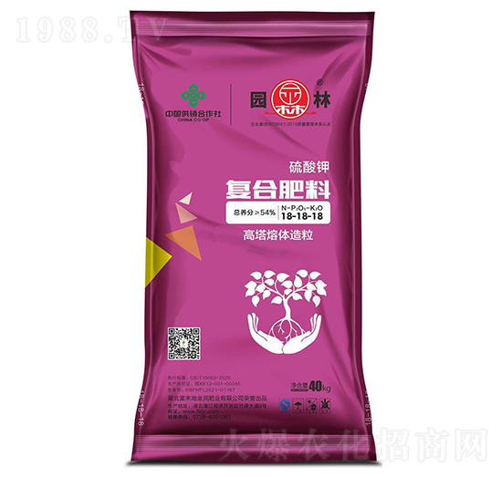 硫酸鉀復(fù)合肥料18-18-18-園林-富來(lái)地