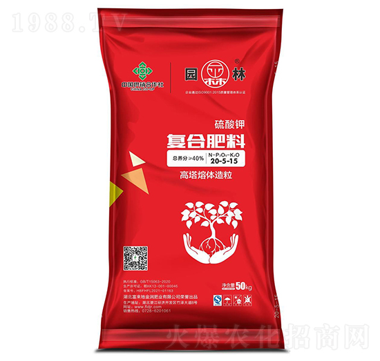 硫酸鉀復(fù)合肥料20-5-15-園林-富來(lái)地