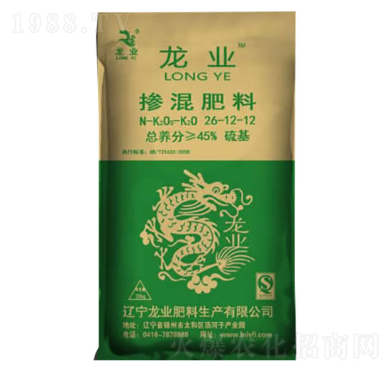 硫基摻混肥料26-12-12-龍業(yè)肥料