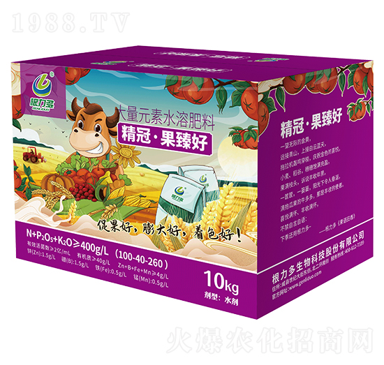 大量元素水溶肥料-精冠·果臻好-春花秋實(shí)-根力多