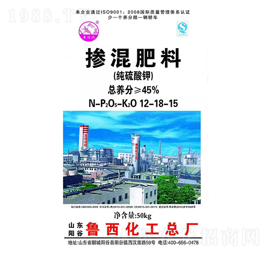 純硫酸鉀摻混肥料12-18-15-魯西-益農(nóng)農(nóng)業(yè)