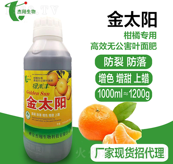 柑橘膨大增甜劑-金太陽-杰翔生物