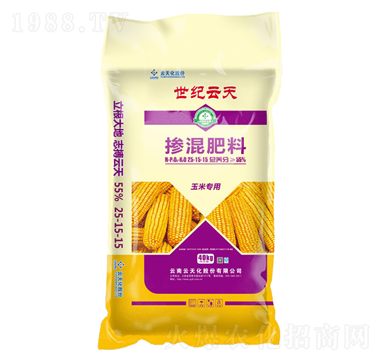 玉米專用摻混肥料25-15-15-世紀云天