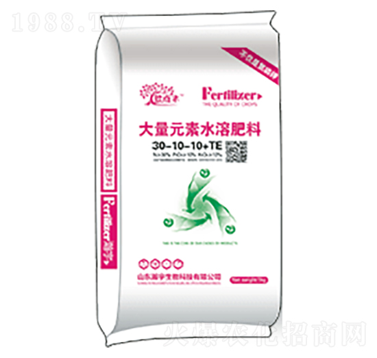 大量元素水溶肥料30-10-10+TE-瀚宇生物