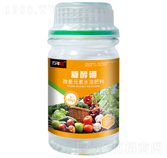 糖醇硼-萬年紅-諾誠金