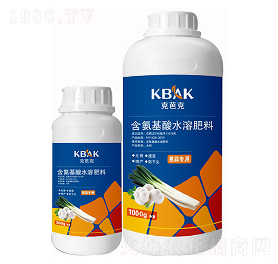 蔥蒜專(zhuān)用含氨基酸水溶肥料-克芭克