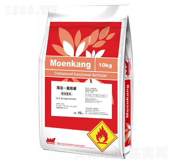 高鉀型復(fù)合肥料15-5-30+MgO+TE-海法·魔恩康-圣派恩