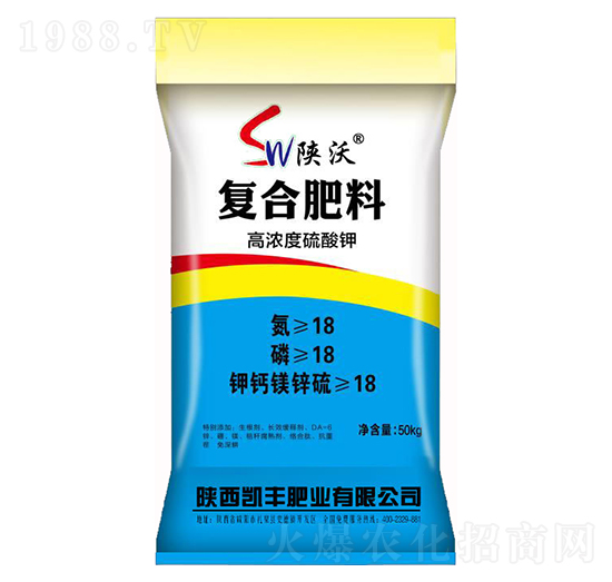 高濃度硫酸鉀復(fù)合肥料18-18-18-凱豐肥業(yè)