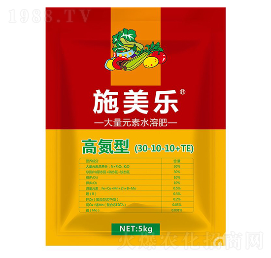 �ߵ��ʹ���Ԫ��ˮ�ܷ�30-10-10+TE-ʩ����-���_(d��)����