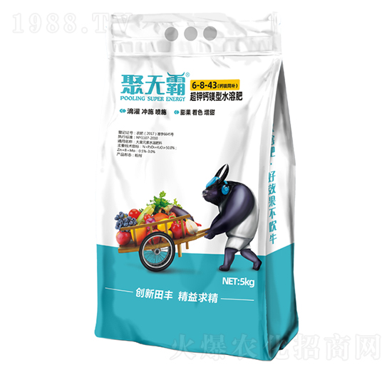 超鉀鈣鎂水溶肥-聚無霸