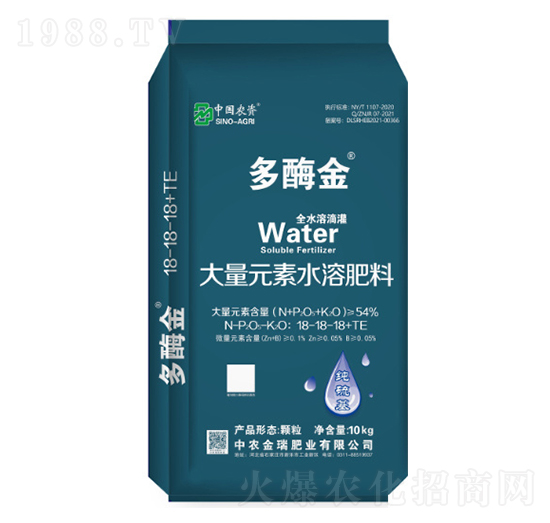 ����Ԫ��ˮ�ܷ���18-18-18+TE-��ø��-���r����