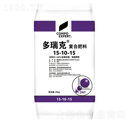 康樸多瑞克復(fù)合肥料15-10-15-康樸