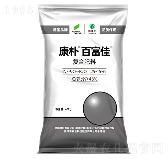 康樸百富佳復合肥料25-15-6-康樸