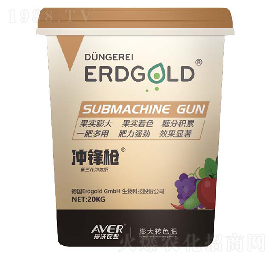 轉(zhuǎn)色專用含腐植酸水溶肥料-沖鋒槍-海拓