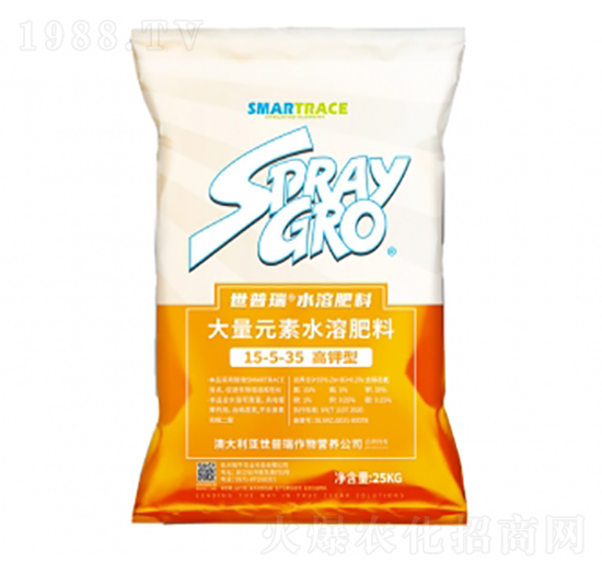 高鉀型大量元素水溶肥料15-5-35-世普瑞-瑞牛農(nóng)業(yè)