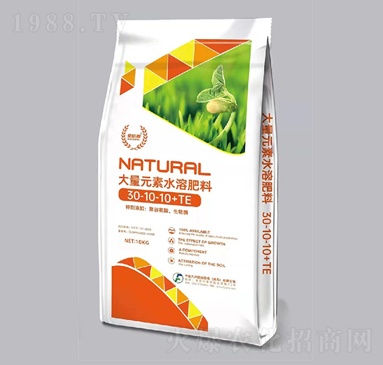 10kg����Ԫ��ˮ�ܷ���30-10-10+TE-�S�ž���