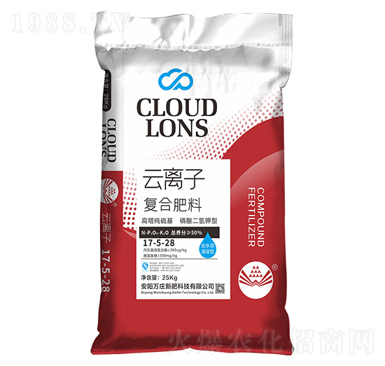 云離子復(fù)合肥料17-5-28-萬(wàn)莊