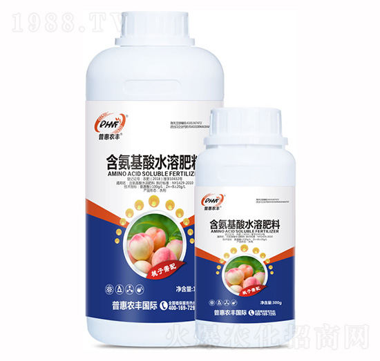 桃子需配含氨基酸水溶肥-普惠農(nóng)豐