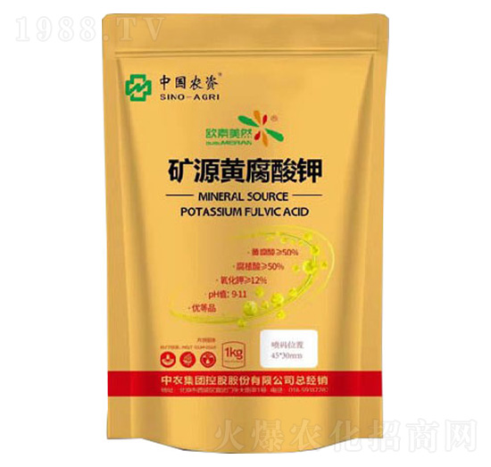 礦源黃腐酸鉀-中國(guó)農(nóng)資-阜農(nóng)