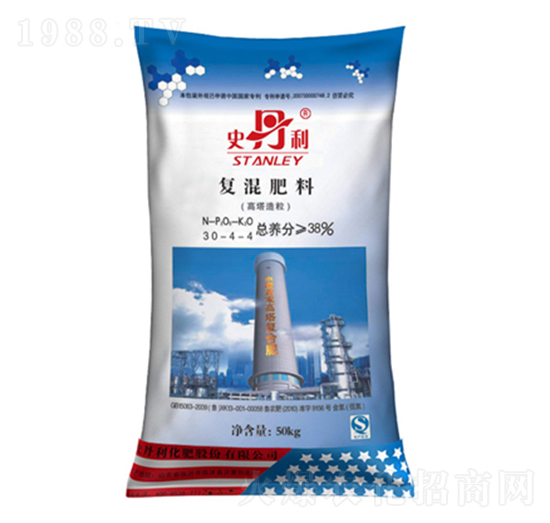 復合肥料（含氯）30-4-4-史丹利