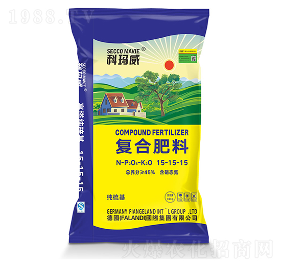 純硫基復(fù)合肥料15-15-15-科瑪威-法蘭地