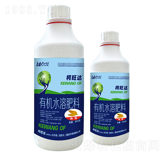 600g煙草需配有機水溶肥-柯旺達-沃爾德農(nóng)業(yè)