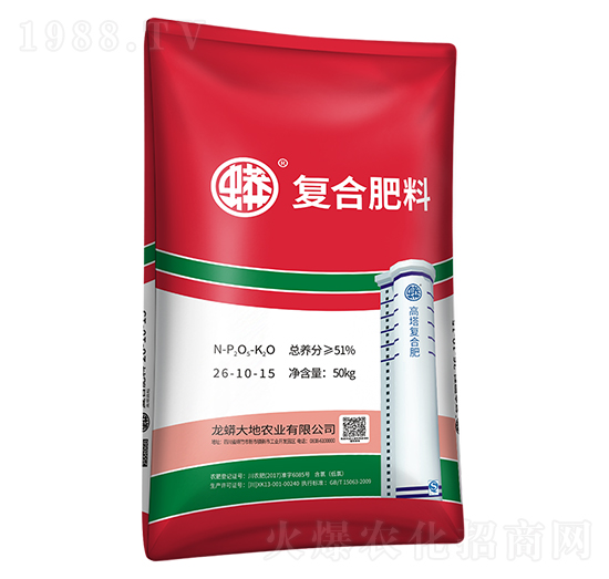 蟒牌高塔復(fù)合肥26-10-15-龍蟒磷化工