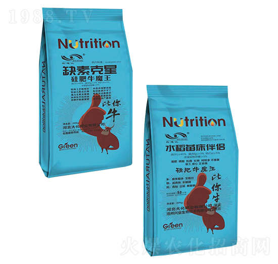 缺素克星+水稻苗床伴侶-硅肥牛魔王-大化肥業(yè)