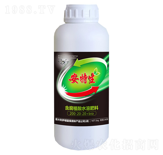 含腐植酸水溶肥料1kg-安特生-佳格農(nóng)業(yè)